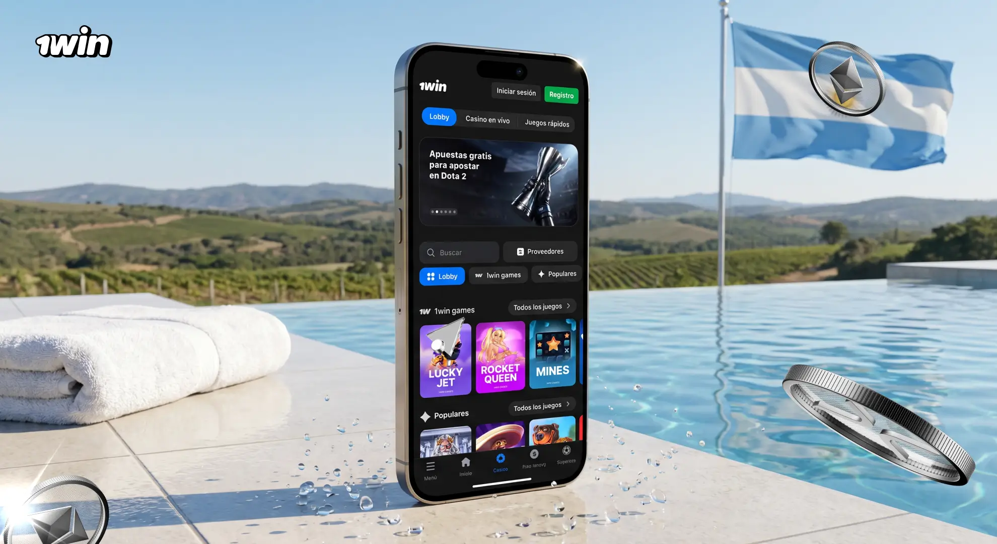 1win Casino y apuestas deportivas Argentina